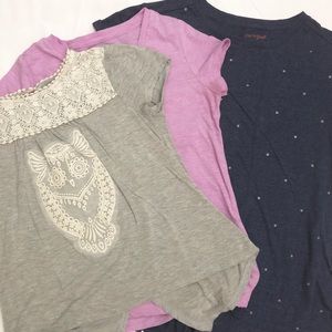 Bundle - 3 Short Sleeve T-Shirts